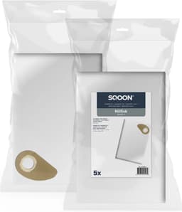 SQOON® Stofzuigerzakken geschikt voor Nilfisk Buddy II - Gelijk aan model: 81943048 - High Filtration - Ideaal voor industrieel gebruik en fijne stofopname — thumbnail 3