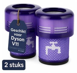 Brosendaal Filter geschikt voor Dyson V11 - Voor alle V11 modellen - SV14 | SV15 | SV17 | SV28 - Wasbaar en Herbruikbaar - 2 stuks — thumbnail 1