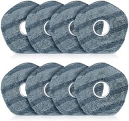 8 stuks wisdoeken, reserveonderdelen voor eufy X10 Pro Omni/X9 Pro robotstofzuiger, spin reinigingspads, reserveaccessoireset — thumbnail 1
