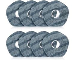 8 stuks wisdoeken, reserveonderdelen voor eufy X10 Pro Omni/X9 Pro robotstofzuiger, spin reinigingspads, reserveaccessoireset