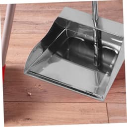 Metalen Stofblik - Vuilblik Stoffer - Comfortabel Schoonmaken - Ergonomisch Ontwerp Lange Steel - 80 x 24.5 x 21 cm — thumbnail 3
