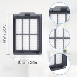 Geschikt voor iRobot Roomba Plus 505/405 Combo stofzuigers, inclusief hoofdborstel, zijborstel en filter. — thumbnail 3
