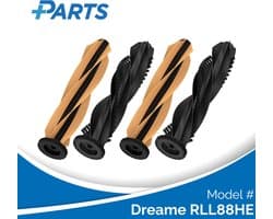 Dreame RLL88HE Borstels (4 Stuks, Plus.Parts® alternatief voor RMB13)