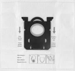10x Etana Stofzuigerzakken geschikt voor Philips / AEG / Electrolux Stofzuiger modellen zoals Ultra Silencer, Ergospace, VX7-2-CR-A, Performer en meer — thumbnail 1