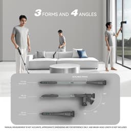 Elektrische schoonmaakborstelset met lange steel — thumbnail 4