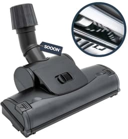 SQOON® Turbozuigmond universeel 30-37 mm - Geschikt voor diverse stofzuigers - Met nylon borstelharen - Ideaal voor tapijt en dierenharen — thumbnail 1