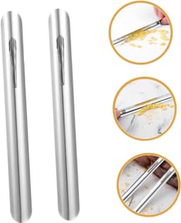 Kruimelschraper Keuken - Broodkruimelverzamelaar Tafel - Snel Tafel Schoonmaken - Roestvrij Staal - 15 cm - Zilver — thumbnail 5