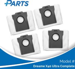 Dreame X40 Ultra Complete Stofzakken (4 Stuks, Plus.Parts® alternatief voor RDB8) — thumbnail 1