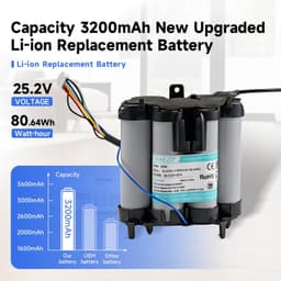 Stofzuigeraccu - 25,2 V - 3200 mAh - Li-ion — thumbnail 5