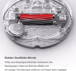 Hoofdborstel - 2 Stuks - Wasbaar - Voor Roborock — thumbnail 2
