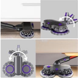 Elektrisch Nat En Droog Dweilen - Dweilkop Geschikt Voor Dyson V7/V8/V10/V11/V15 - Stofzuiger Reinigingszuigmond — thumbnail 3