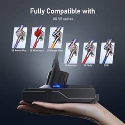 Vervangende Accu voor Dyson V8 Stofzuiger - Lithium Ion — thumbnail 2