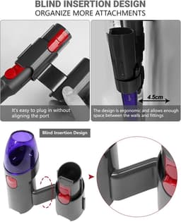 Wandhouder voor Stofzuigeraccessoires Geschikt voor Dyson V7 t/m V15 — thumbnail 5