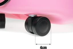 Numatic zwenkwiel voor Henry, Hetty en James series - 40mm wiel - 204000 — thumbnail 2