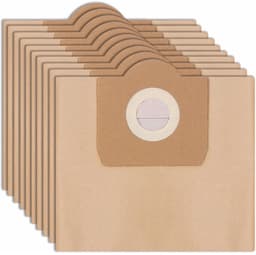 6.959-130.0 Papieren stofzak - voor Karcher stofzuigerzakken - Nat en droog vervangingsstofzuigers - Karcher WD3 WD3 Premium SE4001 MV3 WD3200 WD3500P A2204 A2534 Stofzuigerzakken - 10 stuks — thumbnail 1