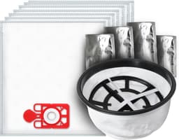 10x Dparts NVM-1CH stofzuigerzakken - 1 filter - 4 geurzakjes - geschikt voor Numatic - voor alle 12" Henry en Hetty stofzuigers - James - PPR240 - nr. 604015 — thumbnail 5
