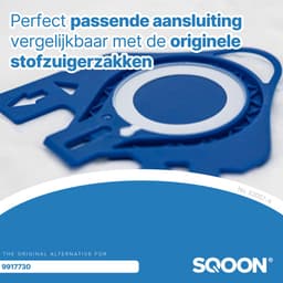 SQOON® Kwaliteit stofzuigerzakken geschikt voor Miele HyClean G/N - Miele 9917730 - o.a. Miele Complete C2, Complete C3, Classic C1, S8, S5, S2 Series — thumbnail 4