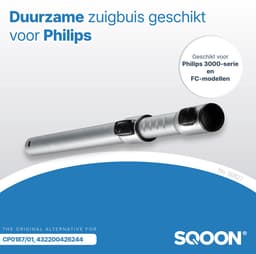 SQOON - Telescopische zuigbuis geschikt als vervanging voor CP0187/01, 432200426244 - Stofzuigerbuis - Zuigbuis - Telescoop zuigbuis — thumbnail 5