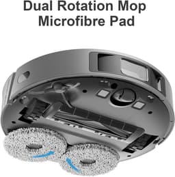 Dweildoeken - Dweil Mop - 5 Stuks - Geschikt voor Dreame L10 Ultra/ L10S PRO/ L10S Ultra Heat/ L10 Prime / L20 L30 L40 L50 X30 X40 X50 Ultra - Wasbaar en Herbruikbaar - Vervangende — thumbnail 5