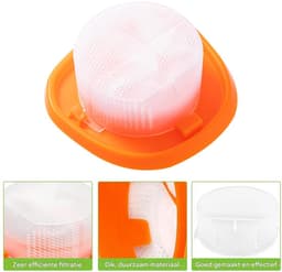 TuseRxln Dustbuster Filter- Vervanging Voor Zwarte+Decker Stofzuigermodellen - 2 Stuks - Passend Voor Huisgebruik Wit — thumbnail 2