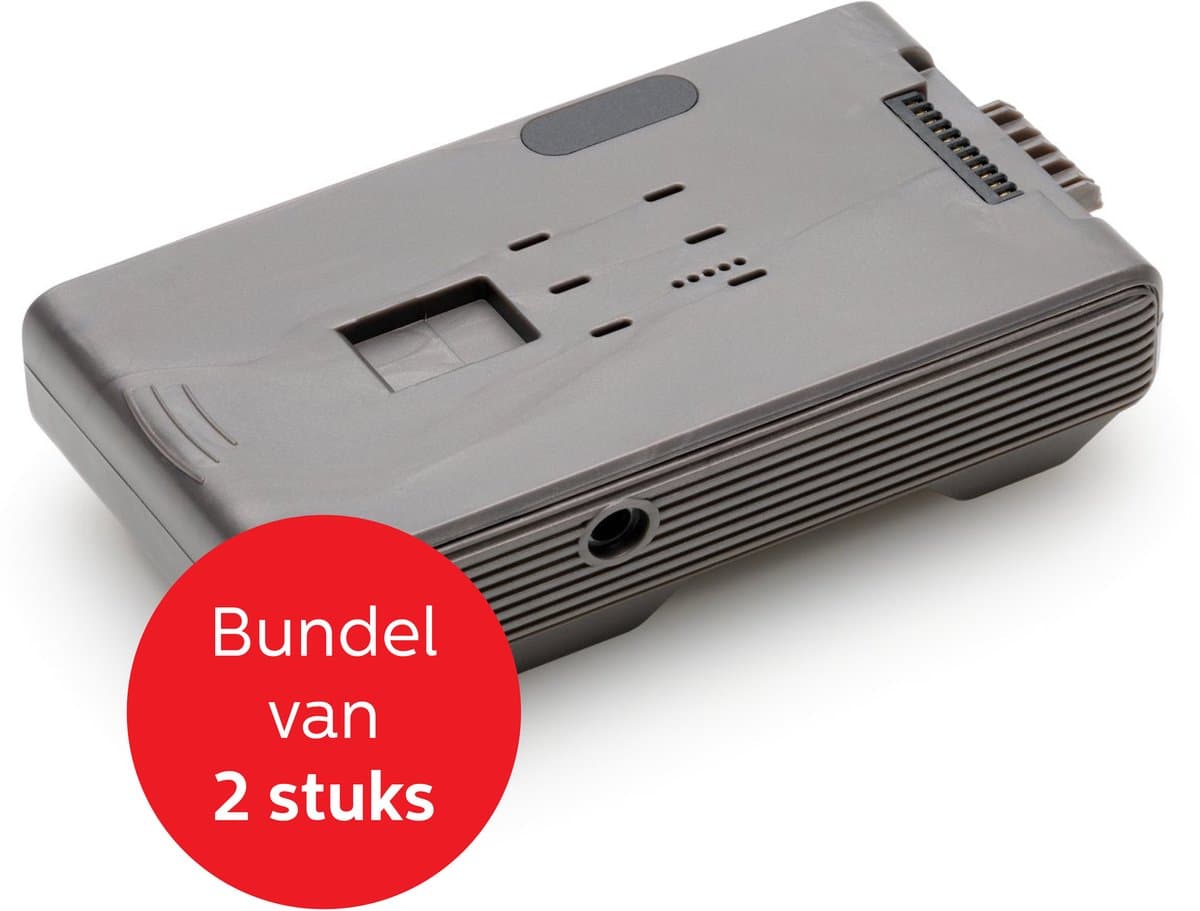 Solis Vervangende Batterij voor Solis Flexi Vac Cleaner 350 - Accu - Alleen Compatibel met de Solis Flexi Vac Cleaner 350 - 2 Pack — afbeelding 1