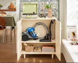WhirlClean 850W Zakloze Stofzuiger – Lichtgewicht & Krachtig – 2,2L Stofcontainer – Multi-Cyclone Technologie – 5 m Snoer – Voor Tapijt, Harde Vloeren & Dierenhaar – Inclusief 2-in-1 Kierenzuigmond – Compact & Gebruiksvriendelijk — thumbnail 2