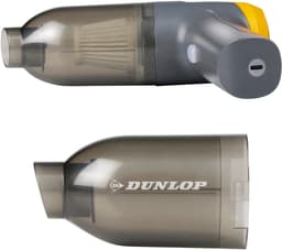 Dunlop Auto Stofzuiger Draadloos - Handstofzuiger met 5 Opzetstukken - USB-C Oplaadbare Auto Stofzuiger Snoerloos - Kruimeldief met 12000Pa Zuigkracht en Blaas Functie - Grijs/Geel — thumbnail 4