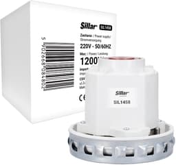 Sillar, stofzuigermotor 1200W - 2-turbine - vervanging - geschikt voor stofzuiger Karcher PUZZI NT WD Zelmer AEG Amica - 220V - 50/60Hz — thumbnail 1