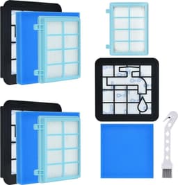 Drie filterpatronen van het model FC9331/09, geschikt voor Philips stofzuigers met stofzak FC8010/02, FC9332/09, FC9329, FC9555, FC9333 en FC9330. — thumbnail 1