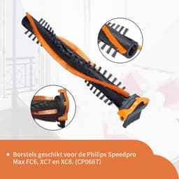 Replacements® – Set van 4 borstelrollen voor Philips SpeedPro Max | vervangt CP0667/01 | geschikt voor FC6904, XC8349, XC8347, XC8147, XC8149 — thumbnail 2