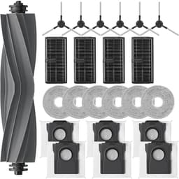Accessoireset - 23 stuks - geschikt voor Mova P50 Pro Ultra - P50 Ultra - met 1 hoofdborstel, 4 filters, 6 stofzakken, 6 dweildoeken, 6 zijborstels — thumbnail 1