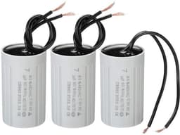 3 stuks CBB60 7uF loopcondensator AC 450 V 2 draden 50/60 Hz cilinder 60 x 35 mm voor waterpompen wasmachines motor starten — thumbnail 5