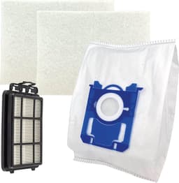 Multaparts® stofzuigerzakken set met filters geschikt voor AEG AB31 / AB51 / VX4 serie | Set met stofzuigerzakken type S-BAG (10 x), motorfilter (2 x), HEPA filter — thumbnail 1