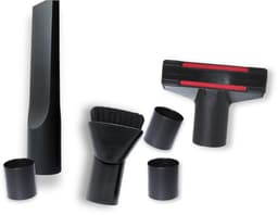 Dparts 3-delig stofzuiger hulpstukken set - plumeau - meubelborstel - spleetzuigmond - geschikt voor Miele Philips AEG Karcher Bosch Numatic Nilfisk - stofzuigermond - stofzuigermondstuk - stofzuigervoet - borstel - universeel opzetstuk zuigmond — thumbnail 3