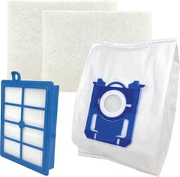 Multaparts® stofzuigerzakken set geschikt voor AEG 6000 serie (Animal 6000, Clean 6000, Hygienic 6000, Allergy 6000*) | Set met stofzuigerzakken type S-BAG (10 x), motorfilter (2 x), HEPA filter — thumbnail 1
