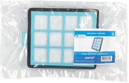 Multaparts® uitwasbaar motorfilter voor Philips | Afm. 14,4 x 16,7 x 2,8 cm | O.a. geschikt voor Philips PowerPro Expert serie, PowerPro FC876. serie | Voor stofzakloze stofzuigers | Vervanger voor CRP745/01, 432200533151 432200533153 — thumbnail 4