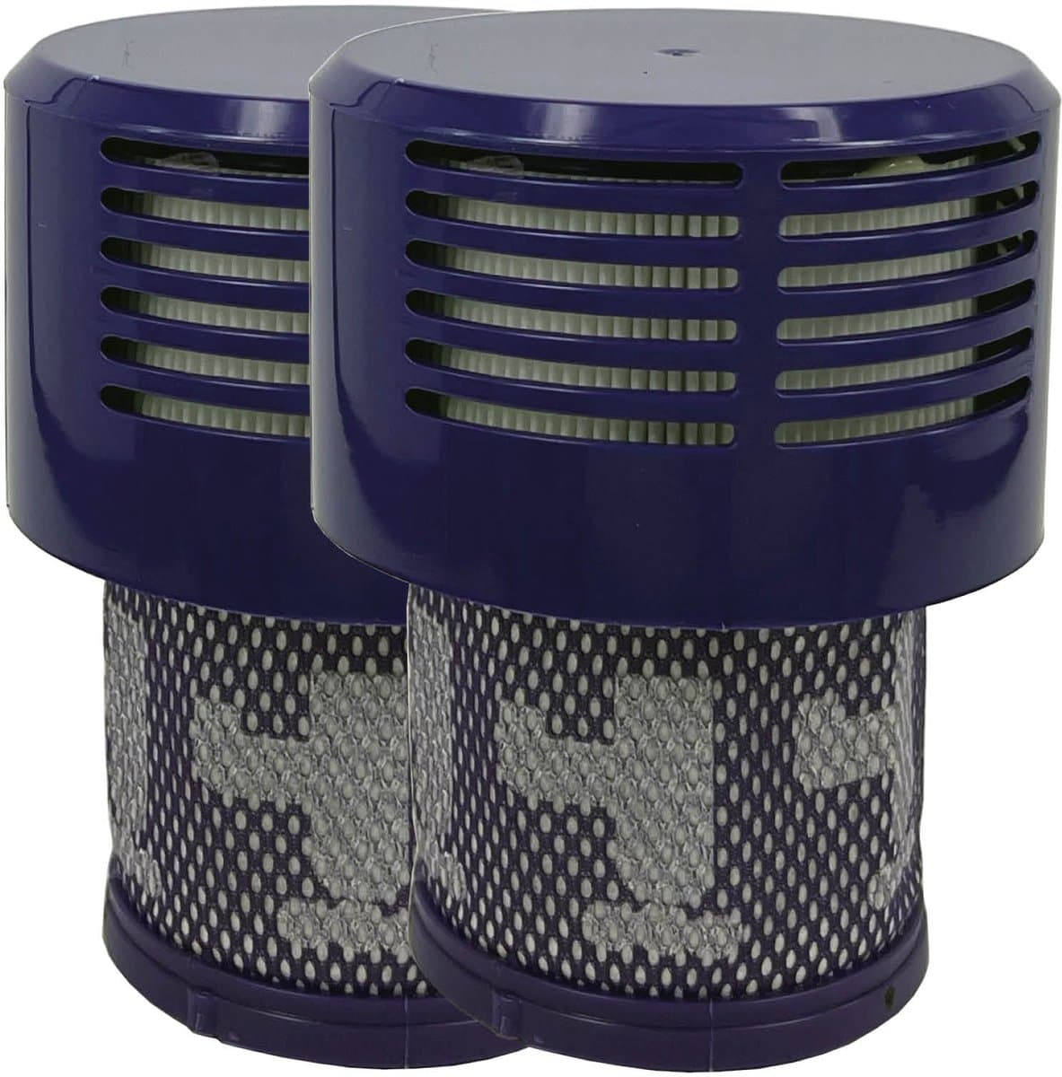 Multaparts® HEPA Filter cassette (set a 2 stuks) geschikt voor Dyson V10 - Wasbaar - | Gemaakt van duurzaam katoen en eenvoudig te reinigen | Meet op voor je besteld | Vervanger voor Dyson 969082-01 — afbeelding 1
