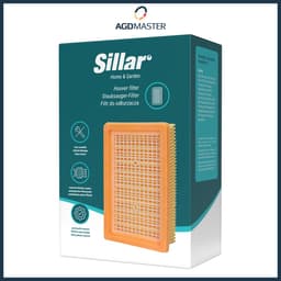Sillar, stofzuigerfilter, uitlaat, HEPA, geschikt met Karcher WD4, WD5, WD6, MV4, MV5, MV6 stofzuigers, vervanging voor filters 2.863-006.0, 2.863-005.0, 16x10.2x5 cm, 1 stuk — thumbnail 4