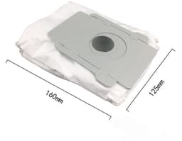 4 stuks - Vervangende zakken - Geschikt voor iRobot Roomba i7, i7+, s9, s9+, E5, E6 - Onderdelen voor Clean Base-stofzuiger Stofzakken — thumbnail 4