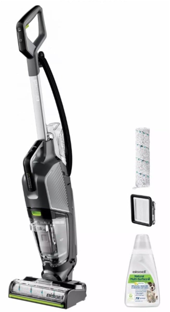 BISSELL CrossWave HydroSteam Pet Steelstofzuiger met Dweilfunctie - Vloerreiniger met Snoer - Stoomreiniger Zonder Zak - Reinigingsmachine voor Tapijt & Harde Vloeren - Multi Surface Vacuum Cleaner - Perfect voor Huishoudens met Huisdieren - 3527N — afbeelding 1