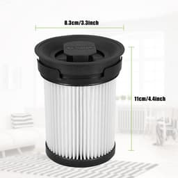 Hoopstofzuigerfilter 2-pack Geschik voor Miele TriFlex HX1 FSF — thumbnail 2