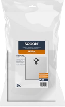 SQOON® Stofzuigerzakken PRO Geschikt voor Nilfisk Attix 30 / 40 / 50 Series & Makita VC3012 Series — thumbnail 2
