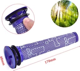 XL Set HEPA - Pre- & Post Filter geschikt voor Dyson V6 - Accessoires. — thumbnail 2