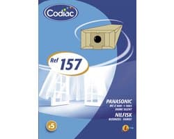 CleanBag stofzuigerzakken 4 stuks - Geschikt voor Panasonic - C2 C2E C20E - Inclusief 1 filter - Alternatief