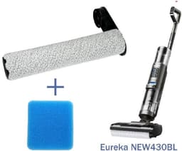 borstelrol en 4 filters accessoireset geschikt voor Eureka NEW430, JONR ED12 nat- en droogzuiger reserveonderdelen — thumbnail 4