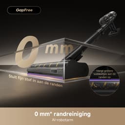 Dreame V20 Pro - Draadloze steelstofzuiger met 210AW zuigkracht – GapFree™ AI-Robotarm & TangleCut™ Technologie – Tot 90 min batterij – Met CelesTect™ Verlichting – Inclusief accessoireset — thumbnail 4