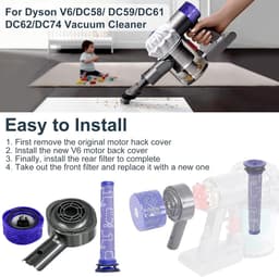 2 stuks universele accessoires Geschikt voor Philips en Midea stofzuigers — thumbnail 4