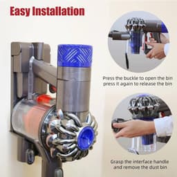 Reserveonderdelen Geschikt voor de afvalbak DC58 DC59 DC62 DC74 accessoirecontainer geschikt voor Dyson V6-afvalbak — thumbnail 4