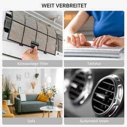 6-pack stofzuigerkopaccessoires, geschikt voor stofzuigers met een binnendiameter van 32 mm, zwart — thumbnail 5