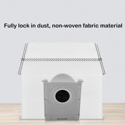 10-delige Accessoires gescht voor Ecovacs X11/X11 PRO/T80S - stofzuiger - met Hoofdborstel, Dweilrollen, Stofzakken, HEPA-filters en Zijborstels voor Optimale Reiniging — thumbnail 3